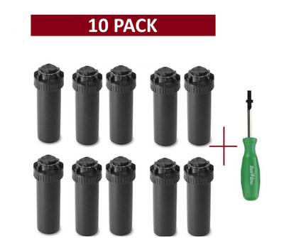 10 PACK Rain Bird 5004-FC-4'' 5000 Full-Circle Rotor SPRINKLER bodies+screwdrive