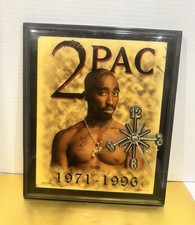 TUPAC Wall Clock Art Collectors Piece