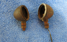 Pair 1920s 1927 1928 Chevrolet Cowl Running Lights For Parts Or Restore Hot Rod