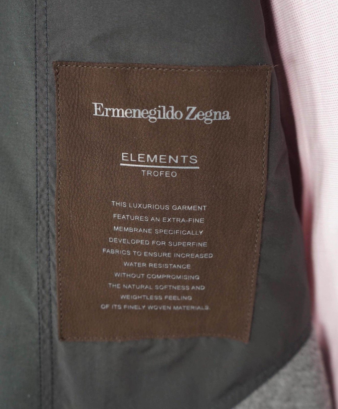 $4,950 ZEGNA - Woven Leather Pocket "ELEMENTS" Blazer Coat - 44R image 10
