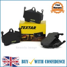Rear Brake Pads Full Set Of 4 With Counterweights 2514301 Porsche Textar