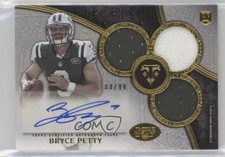 2015 Topps Triple Threads Rookie Relics 80/99 Bryce Petty #139 Auto i6j