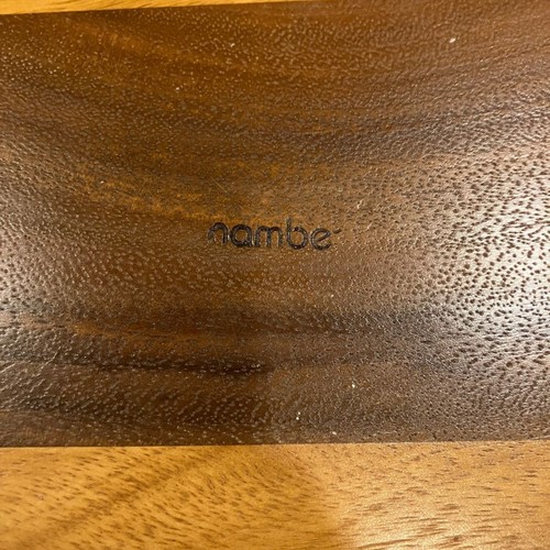 Nambe Pebble Acacia Wood 7-Piece Salad Set – Serving Bowl, 4 Bowls & 2 Servers - Picture 3 of 10