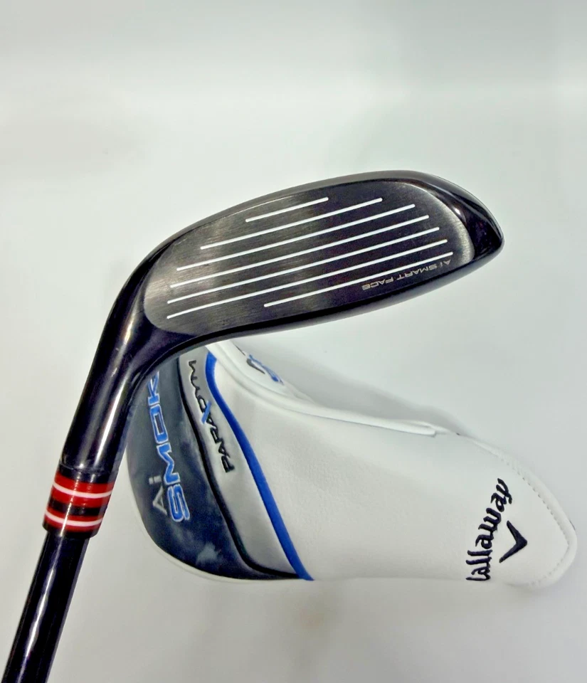 Callaway Ai Smoke 8 Hybrid 33° Ventus Red TR 6-R 37.75” Regular Flex Head Cover - Image 3 of 4