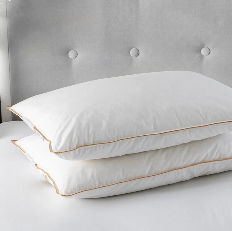 Luxury Goose Feather And Down Pillow (Pair)