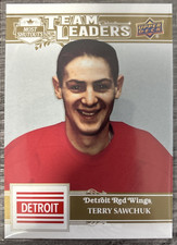 2025-26 Red Wings Centennial Terry Sawchuk #190 Team Leaders Centennial /100