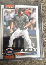 2026 Topps Series 1 - Base Player Number Variations Nolan McLean #214 (RC)
