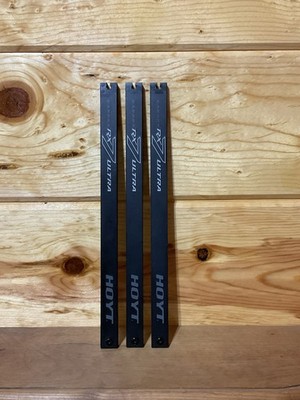 3 Hoyt RX7 Ultra Limbs - 60-70 Pounds - Black Archery Limbs