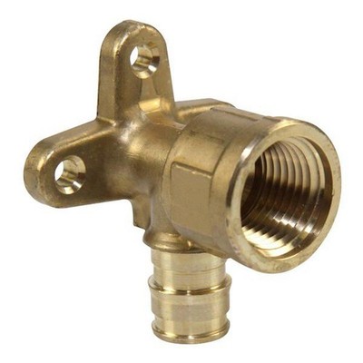 UPONOR LF4237575 90-Degree Drop Ear Elbow 3/4'' BRASS 200 F ProPEX x FNPT