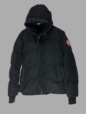 Canada Goose Macmillan Parka Black Down Jacket Coat Men's Size M