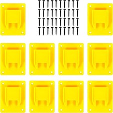 Power Battery Mount Holder for Dewalt 18V Shelf Workbench Wall Mounting Bracket