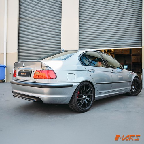 M Tech Sport Style Rear Bumper for BMW E46 Sedan 318i 320i 323i 325i ...