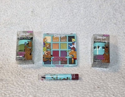 Scooby-Doo X Wet N Wild 4pc Makeup Set Pallete, Lip Mask, Lip Balm, Cream Blush