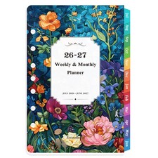 2026-2027 Planner Refills - 7-Hole Planner Refills 2026-2027 with Tabs