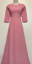 Ao Dai L  a Thai Tuan Vietnamese Dress With Pant - Size : Small