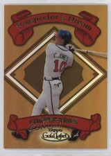 2000 Topps Gold Label Prospector's Dream Chipper Jones #PD8 HOF 0ba6
