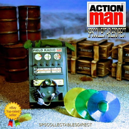 Action Man Vintage Complete Rare Working Field Radio Pack c1974-77 FREE POST UK - Picture 15 of 24