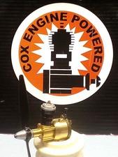 COX 049 Golden Bee Model Engine w/ Tee-Dee Top End w/ Prop  Spinner - 023