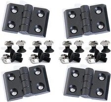KOOTANS 4 Sets Alloy Hinges for 2020 Series 6mm T-Slot Aluminum 4 sets 2020 