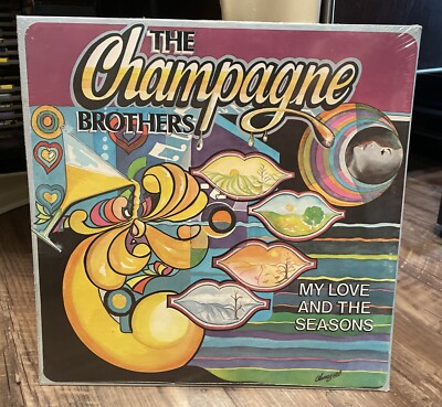 Champagne Brothers My Love And The Seasons - LP Crazy Cajun 1014 ~ SEALED VINYL