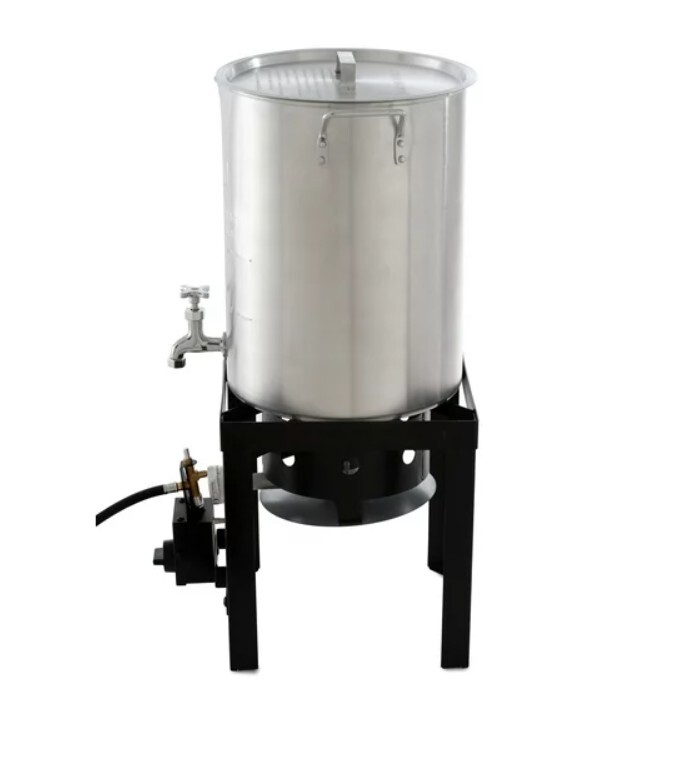30qt Turkey Fryer with Spigot by Expert Grill eBay