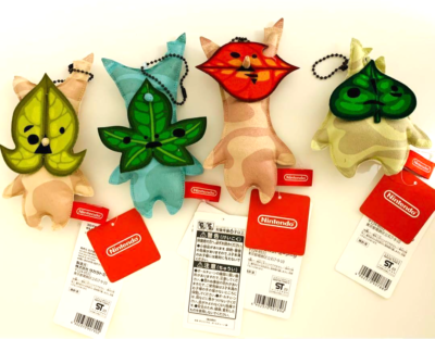 The Legend of Zelda KOROK Mascot Keychain 4 Types Complete