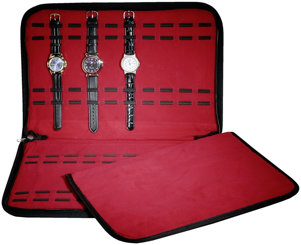 Mappe Etui Tasche Aufbewahrung für bis zu 20 Armbanduhren