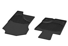 Mercedes Benz Original Gummi Fußmatten W470 X Klasse LHD Code Y16 Schwarz Neu 