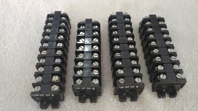 GE CR151C0200AA Terminal Block Section 30A 300V Max. (Lot of 39)