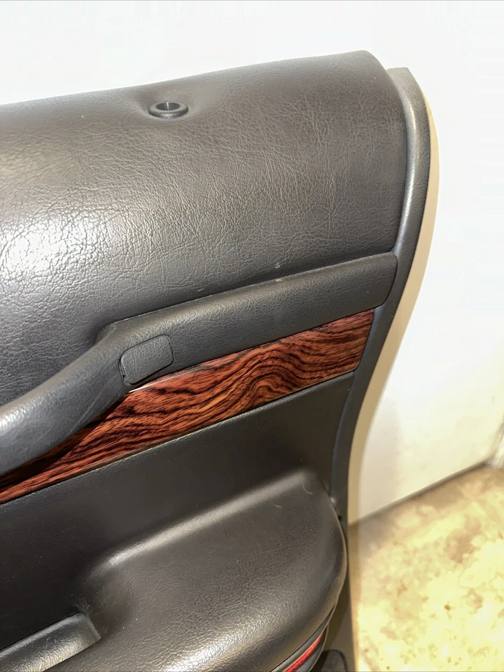 98-02 Mercury Grand Marquis Passenger Side Door Panel Right Black - Image 2 of 4