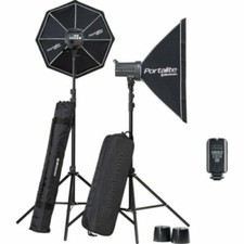 Elinchrom Lighting Kit D-LITE RX 4/4 SOFTBOX TO GO, Black + Xlite 90cm Octobox