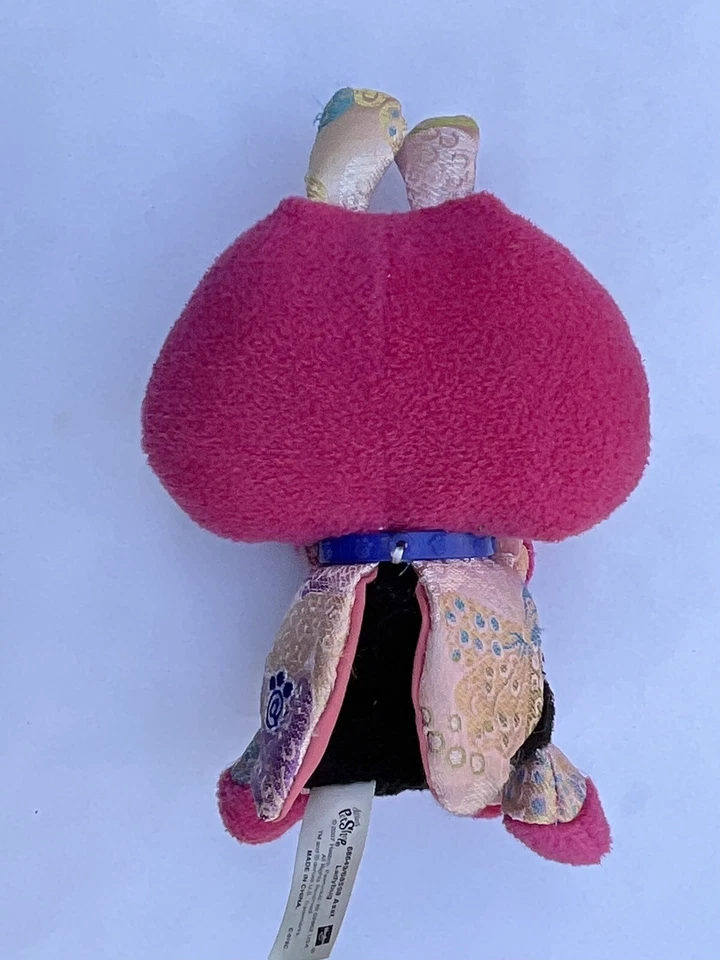 Hasbro 2007 Littlest Pet Shop JOANINHA ROSA 6" Pelúcia ANIMAL DE PELÚCIA - Imagem 2 de 4