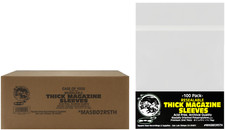  1000 Thick Magazine Sleeves - Resealable Premium 2mil Archival Quality Covers