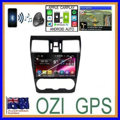 for SUBARU IMPREZA 2012-2014 GPS WIRELESS CARPLAY ANDROID AUTO ODB DAB TPMS DVR