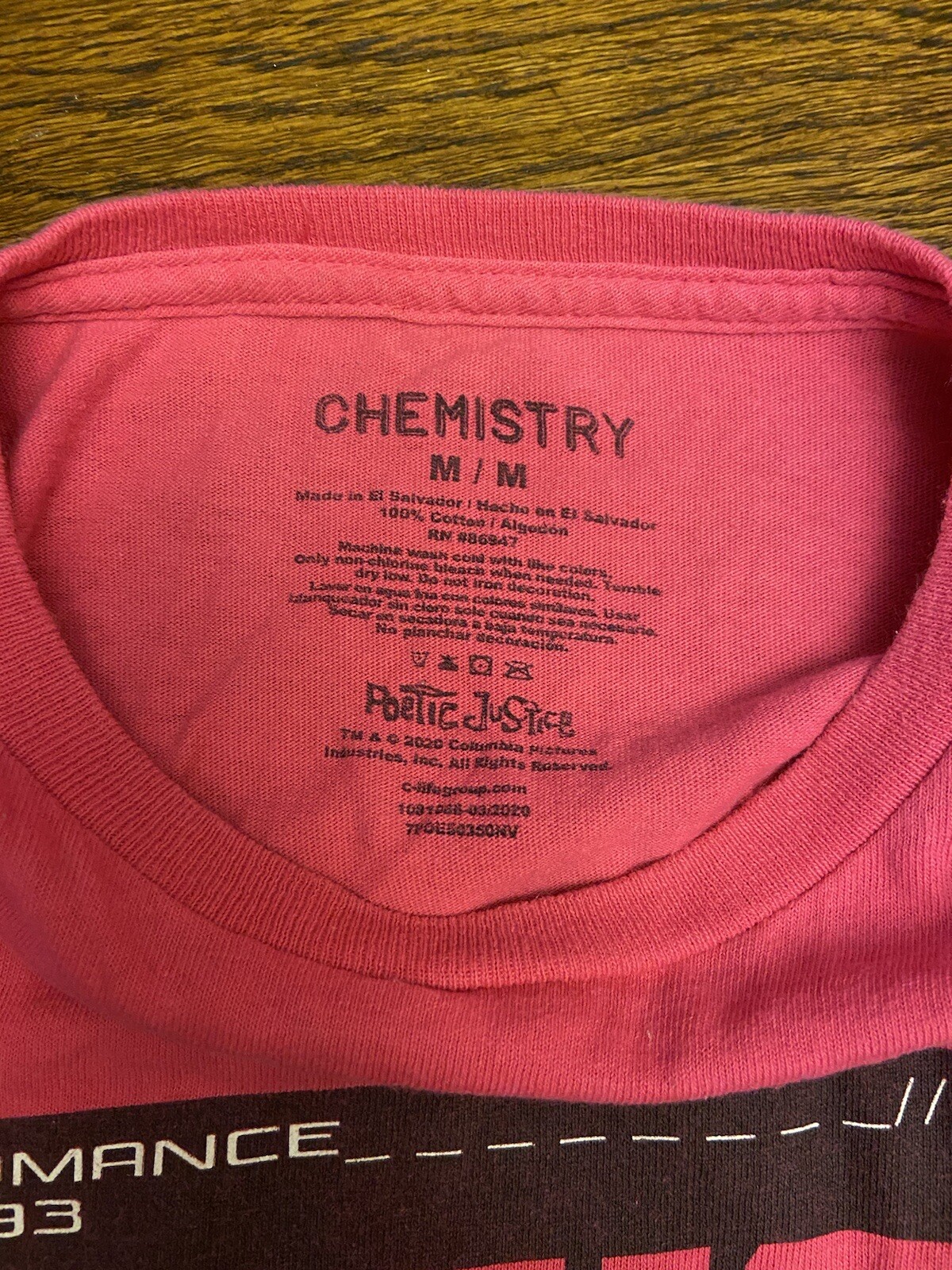 pink poetic justice shirt long sleeve