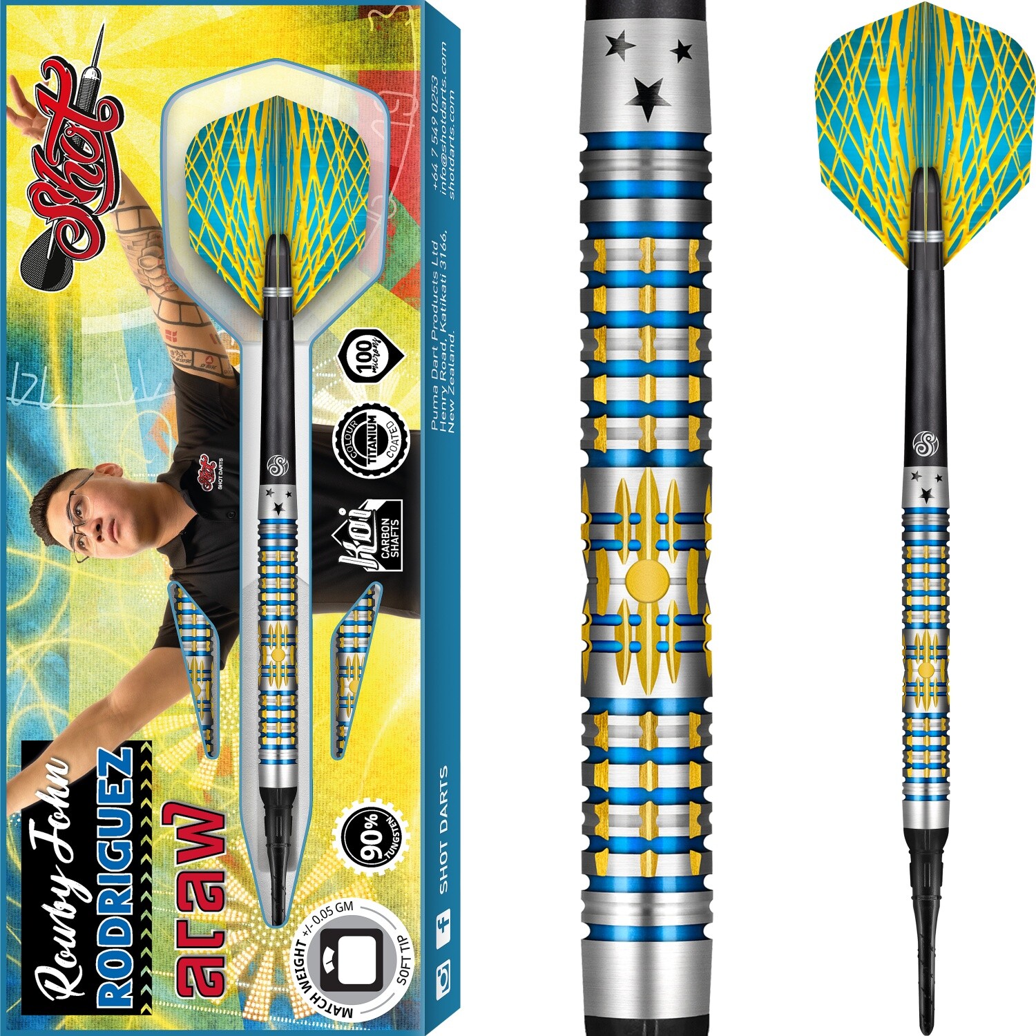 Удар - Роуби-Джон Родригес Ару - Softdart 28590₽