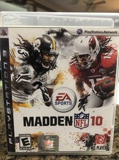 Madden NFL 10 Sony PlayStation 3 EA Sports Complete Game Case Manual Very Good