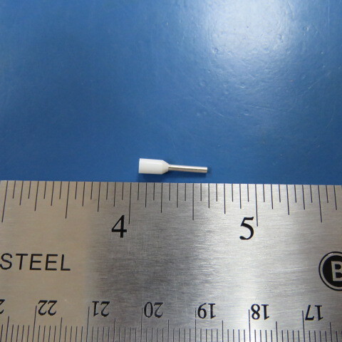 MCMASTER CARR 7950k12 Qty of 500 per Lot Insulated Wire Ferrules for ...