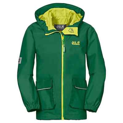 Jack Wolfskin Raindrop Jacket Cucumber Green Size 116 TD111 KK 10