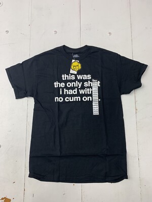 Danny Duncan Only T Black Graphic Short Sleeve T Adults Size