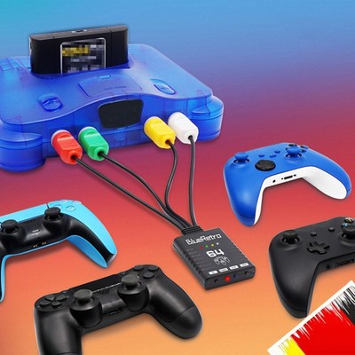 Wireless Controller Converter Bluetooth-compatible Accessories for N64 Console