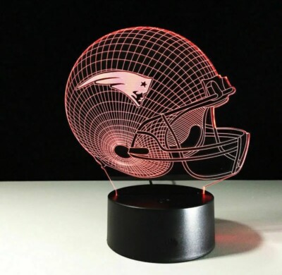 New England Patriots Collectible LED Light Touch Lamp Home Decor  US SHIP 1 day