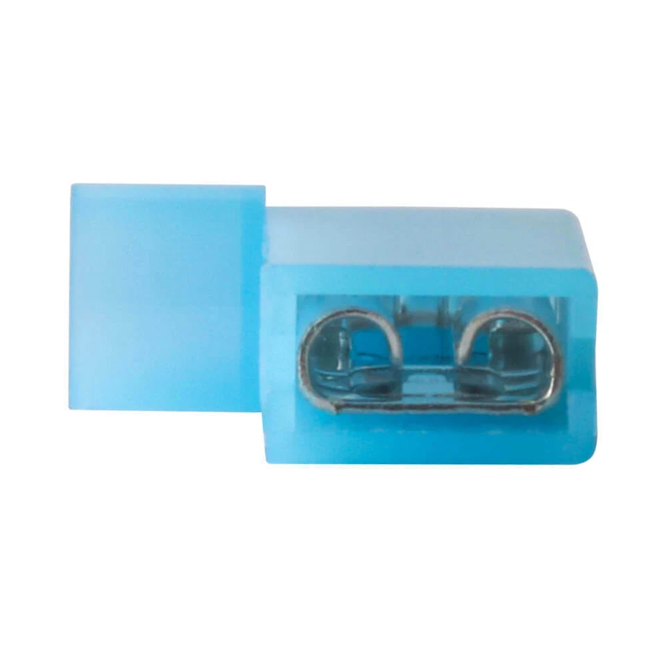 50-300pcs 90 Degree Flag Spade Terminals Female Insulated Disconnect Connectors - Image 3 of 4