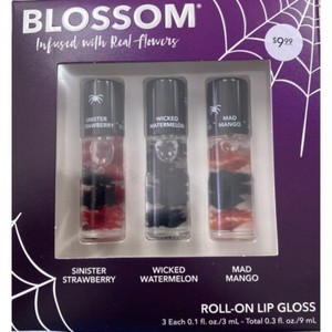 Blossom Real Flowers Roll-On Lip Gloss Infused