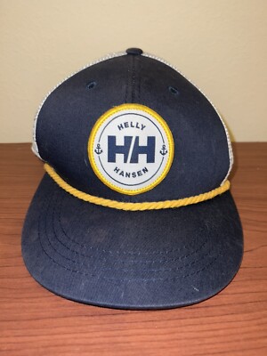 Helly Hansen Baseball Trucker Hat Cap Mesh Back Adjustable