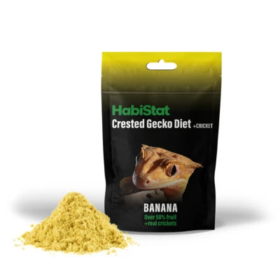 Habistat Crested Gecko Food 40g Banana / Banana & Cricket Reptile Grub