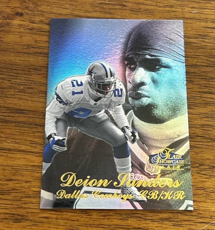 1998 Flair Showcase ROW 3 31 Deion Sanders Dallas Cowboys eBay
