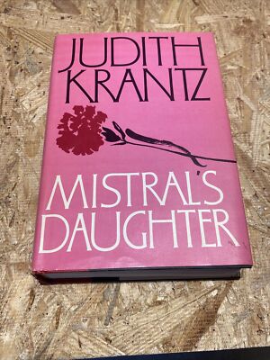 Mistrals Daughter by Judith Krantz 1982 HC/DJ 1st Book Club Edition