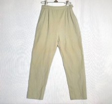 Vtg 50s Wool Cigarette Pants Bill Atkinson Glen Of Michigan Side Zip 25w XS
