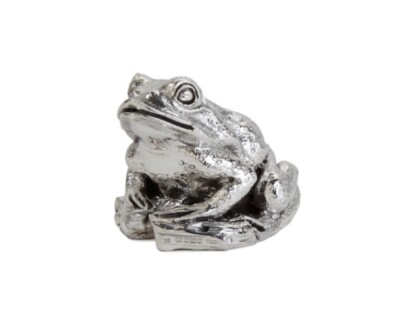 Silber FROSCH-Modell - Sterlingsilber komplett gepunzt 